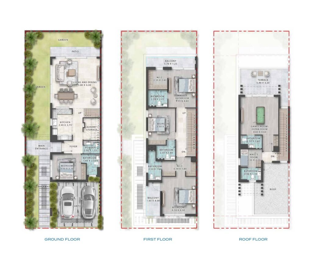 6-bedroom Mansion at Damac Islands 2